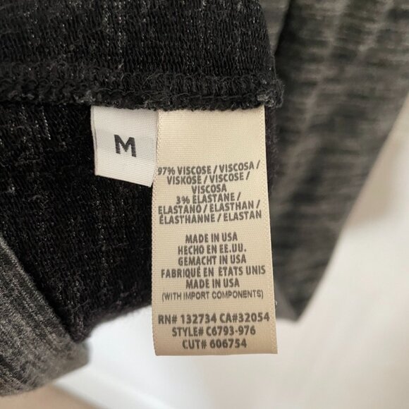 Anthropologie Cloth & Stone Melange T-Shirt Dress - M - Picture 8 of 9